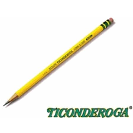 Art Supplies Dixon Ticonderoga No.2 Pencil Per Dozen AR29625